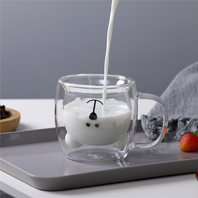 A76I-Cute Bear Design 2 Pack D - đánh giá và giá Double Wall Mug