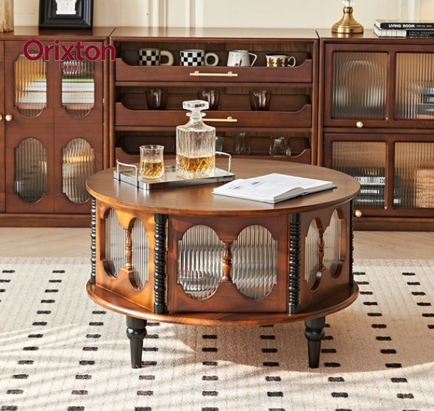 Solid wood coffee table with s - đánh giá và giá Coffee Tea Etc